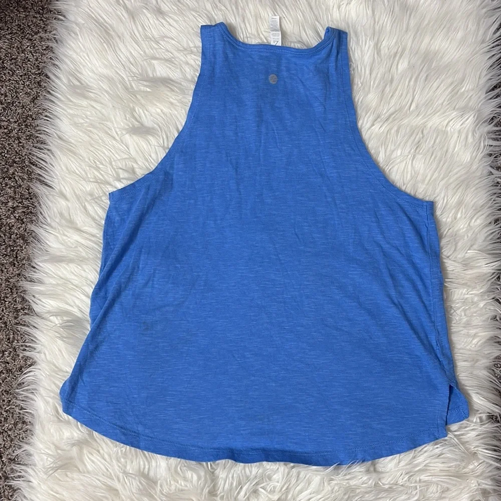 Flawed Z By Zella Blue Muscle Tank Size XS
